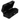 Black 16-slot 3 ml vial organizer, corner detail of moulded shell