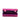 Closed blue and pink mixed vial storage case