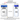Measurement chart for 3ml and 5ml vials with blue caps, showing dimensions.
