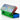Open hard-shell travel storage case for prefilled syringes.